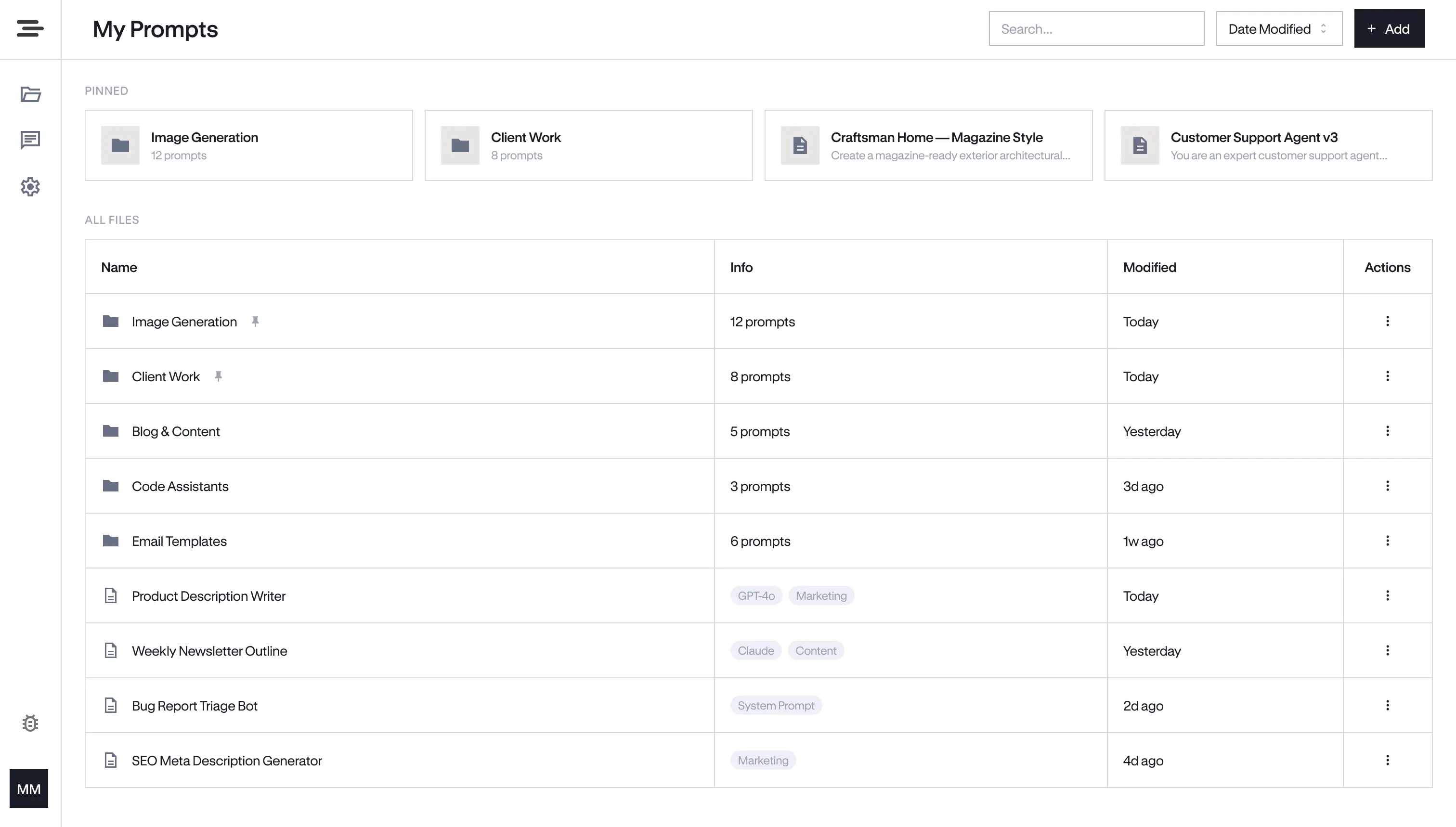 Google Drive, but for prompts